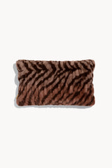 Terracotta Zebra Pillow