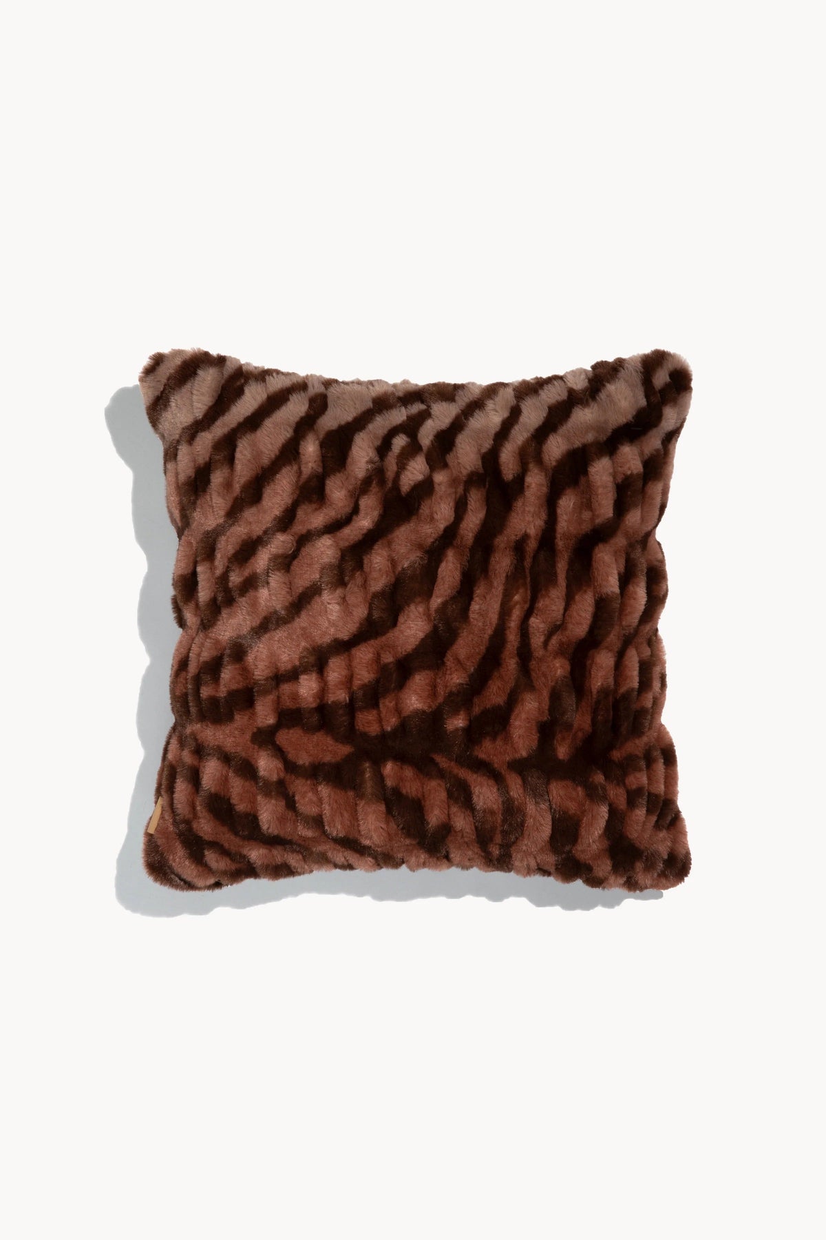 Terracotta Zebra Pillow
