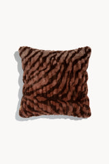 Terracotta Zebra Pillow